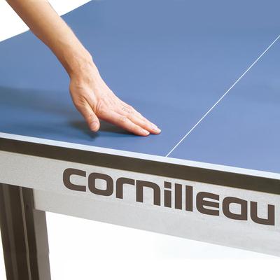 Cornilleau Competition ITTF 640 Rollaway Indoor Table Tennis Table (22mm) - Blue - main image